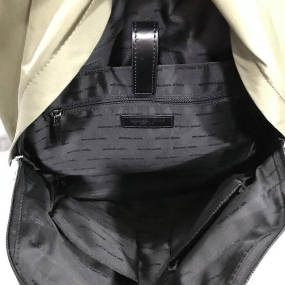 Michael Kors Kent Men's Limted Editio Green Nylon Backpack - Picture 4 of 7